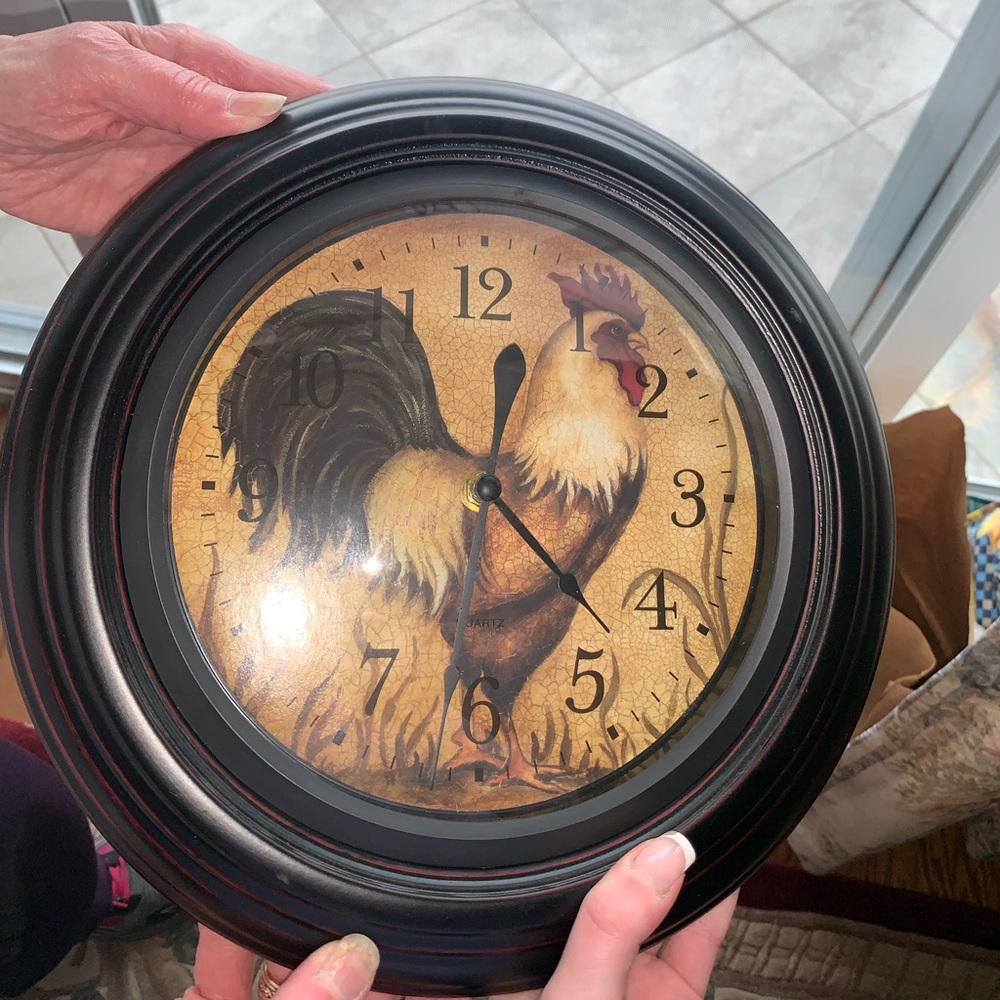 Rooster Wall Clock